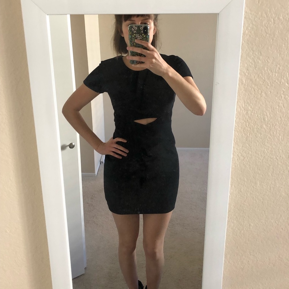 Black Bodycon Express Dress